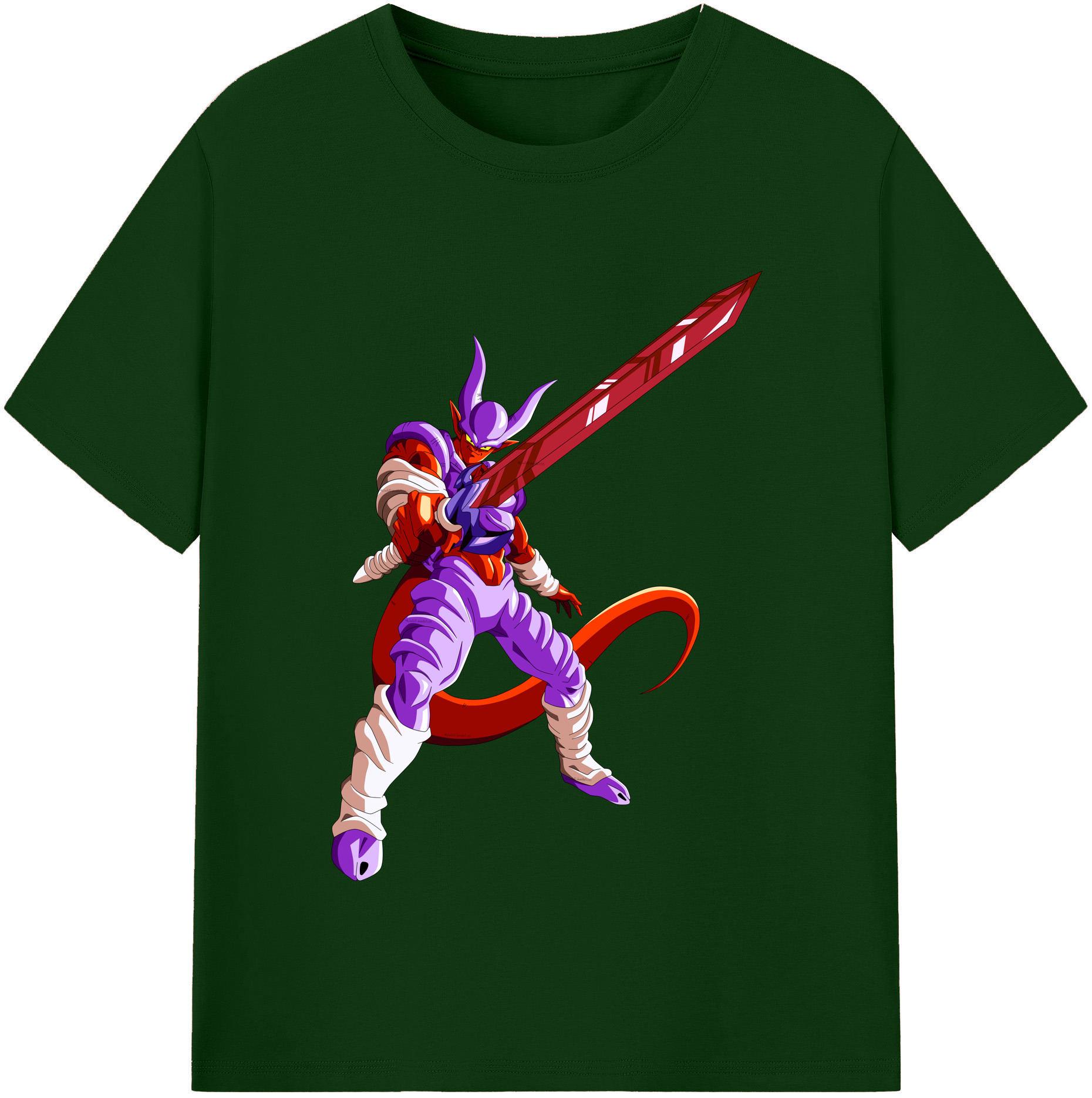 （画像用） ドラゴンボール ジャネンバ DRAGON BALL Janemba 綿100％半袖Tシャツ（フロントプリント）